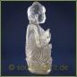Preview: Buddha aus Bergkristall, 1090 Gramm, 16 x 11 cm